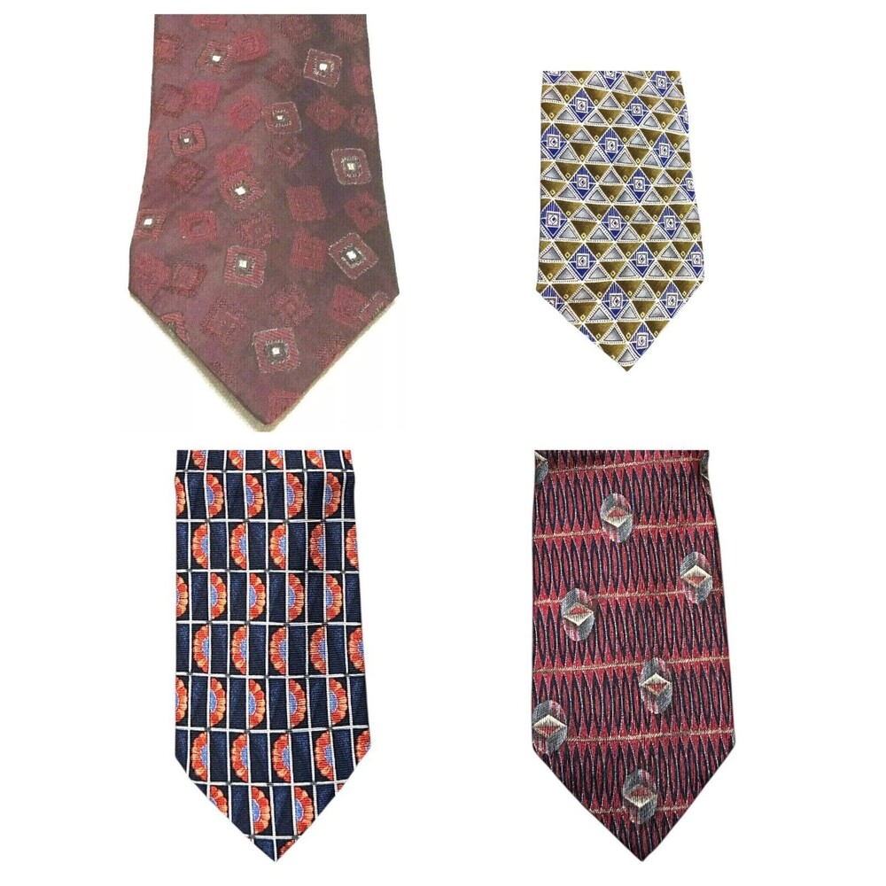 4 Mondo di Marco Mens Silk Neck Tie Necktie Made in Italy